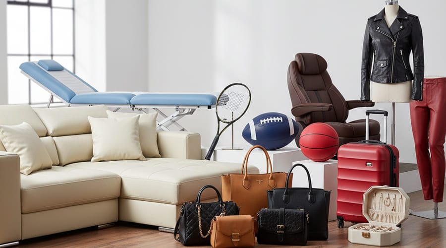 PU leather application areas