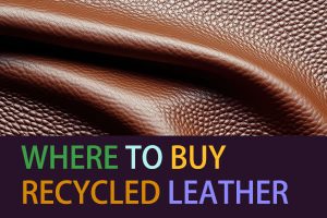 where to buy recycled leather