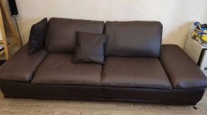 How To Reupholster a Leather Couch Without Removing