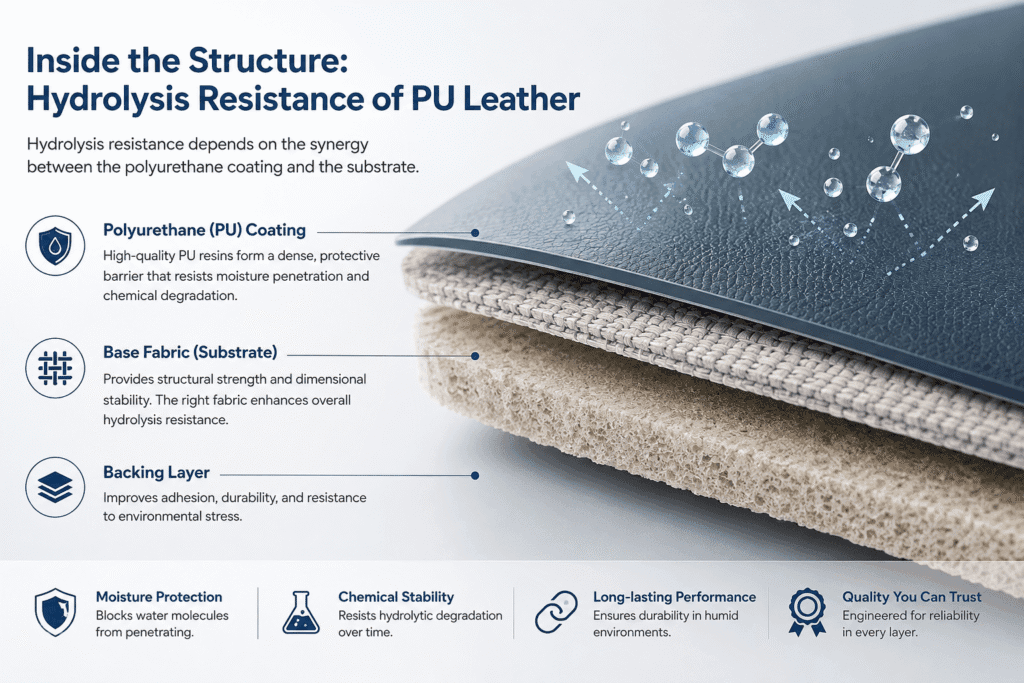 Laboratory chamber for hydrolysis resistance PU leather testing