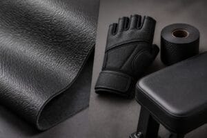 Sports synthetic leather material for gloves, grip tape, and gym equipment