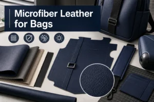microfiber leather for bags material selection