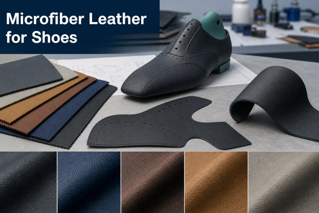 microfiber leather for shoes upper material comparison
