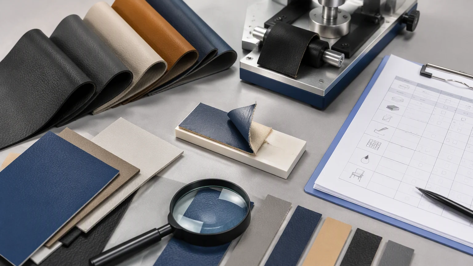 PU leather peeling causes and quality test checklist