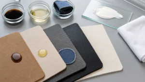 synthetic leather stain resistance test
