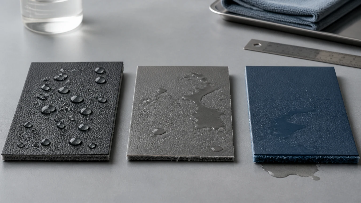 water resistant synthetic leather comparison
